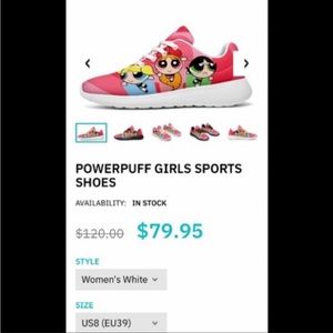 Power puff girls sneakers
